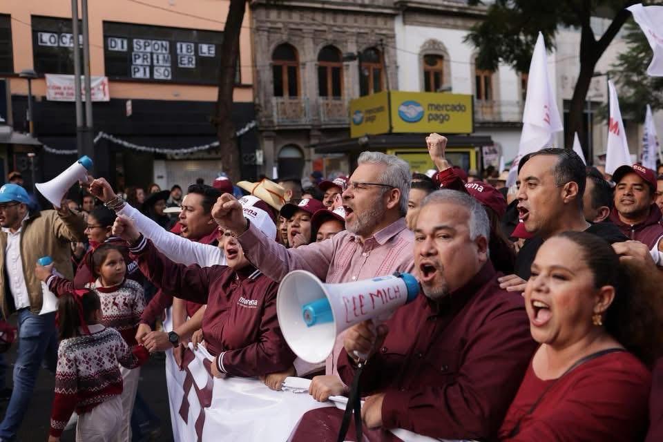 Un Zócalo lleno confirma el respaldo al proyecto de transformación: Jesús Mora
