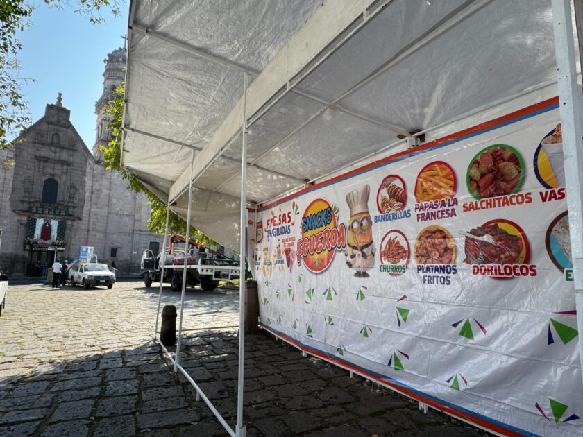 Mañana se instala segunda etapa de comerciantes en Fiesta Guadalupana.