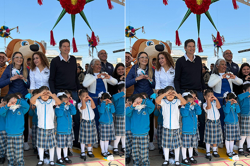 Entregan obras públicas a colonias y escuelas