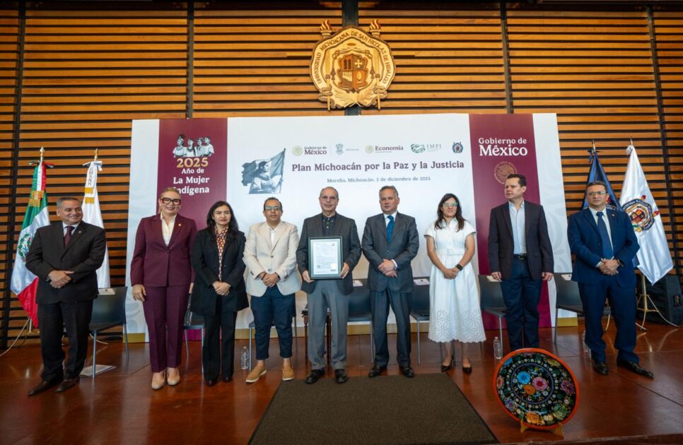 UMSNH líder en patentes en el estado, destaca el IMPI; otorga siete nuevos Títulos de Patente a la casa de estudios