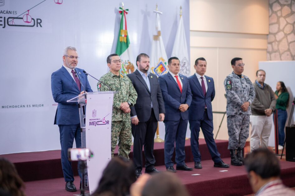 Plan Michoacán logra la cifra de homicidios más baja en 10 años: Bedolla