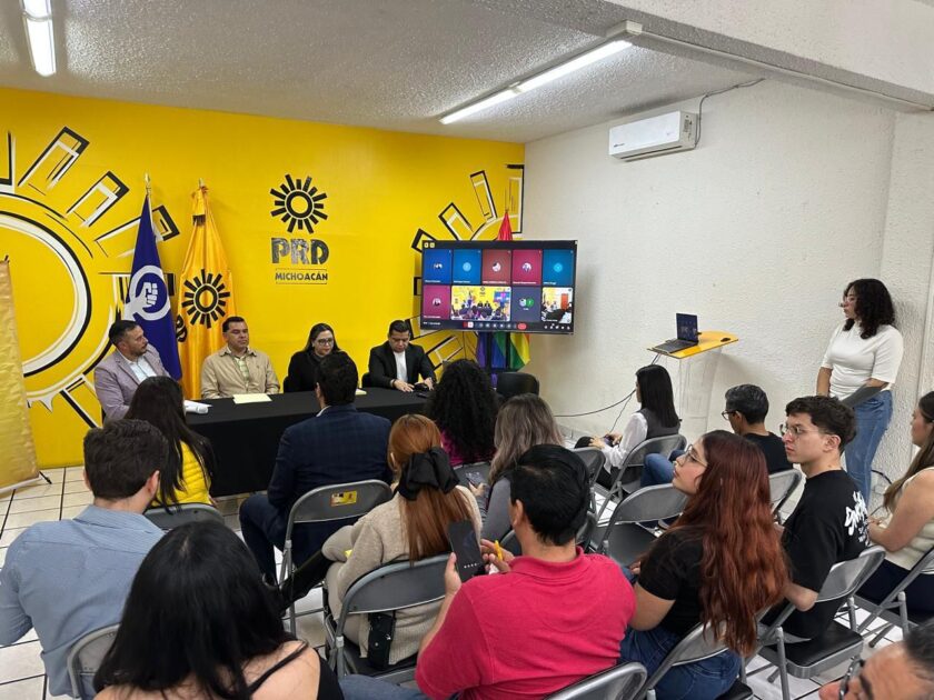PRD Michoacán inaugura diplomado para fortalecer liderazgos democráticos y profesionalizar la política