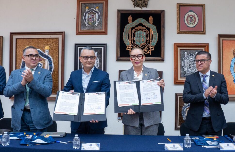 UMSNH y Caja Morelia Valladolid cierran convenio en beneficio del deporte; se destaca compromiso social de ambas instancias