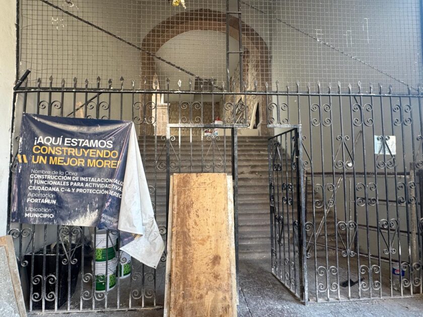 Casi listo edificio del C4 del Gobierno de Morelia para operar