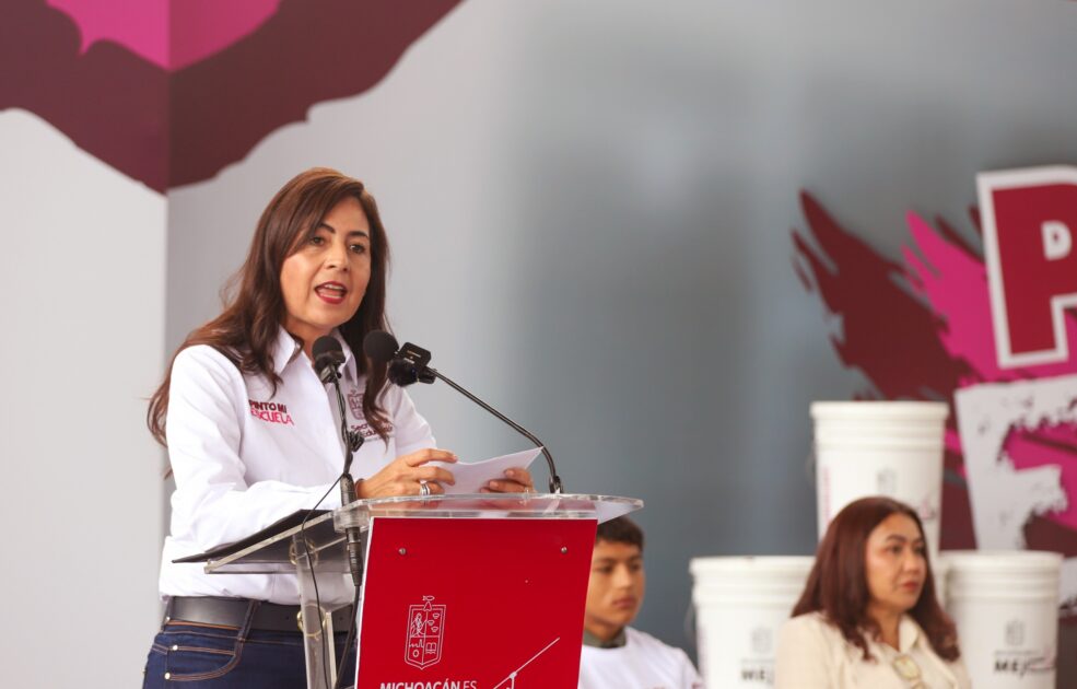 Pinto Mi Escuela crea entornos de paz en espacios educativos: Gabriela Molina