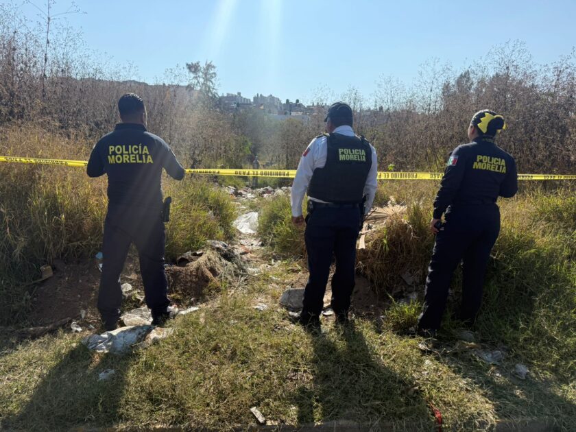 Recupera Policía Morelia cilindro con gas cloro