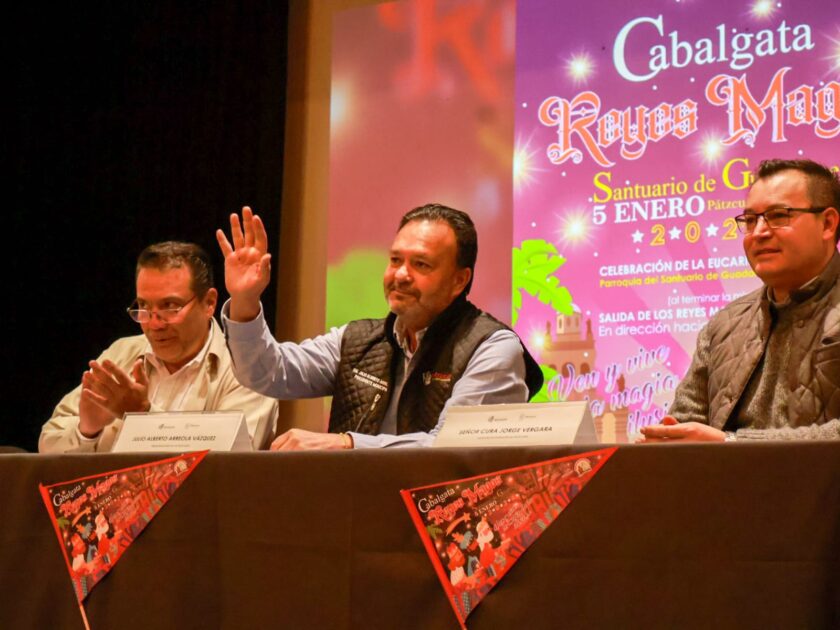 Julio Arreola invita a vivir la Cabalgata de Reyes Magos en Pátzcuaro este 5 de enero